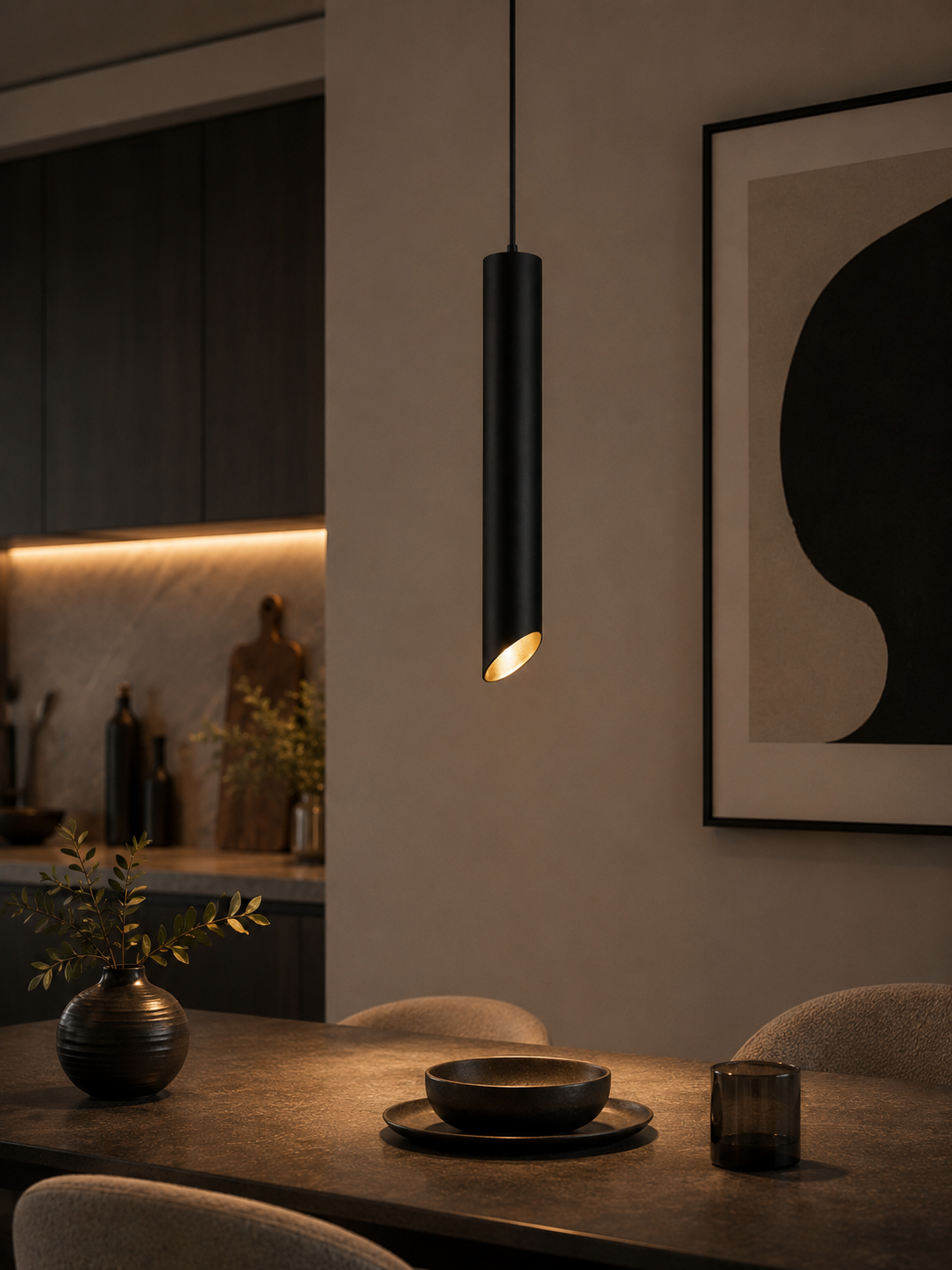 Axis Noir Pendant