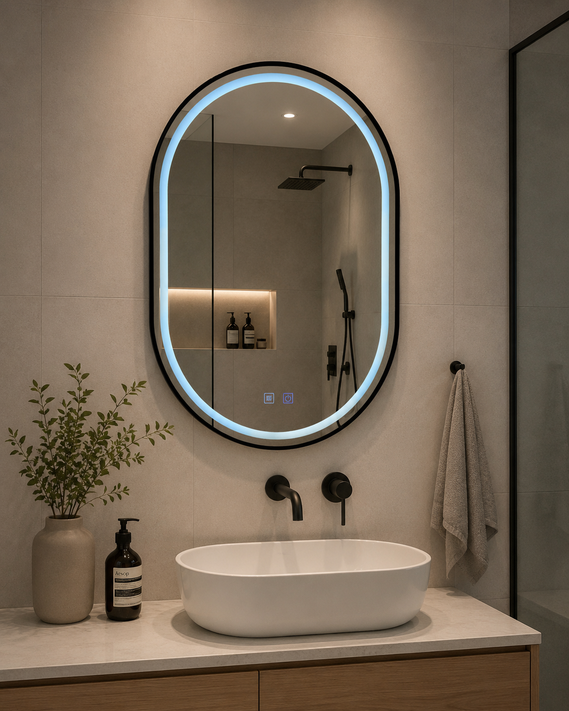 Onyx LED Mirror