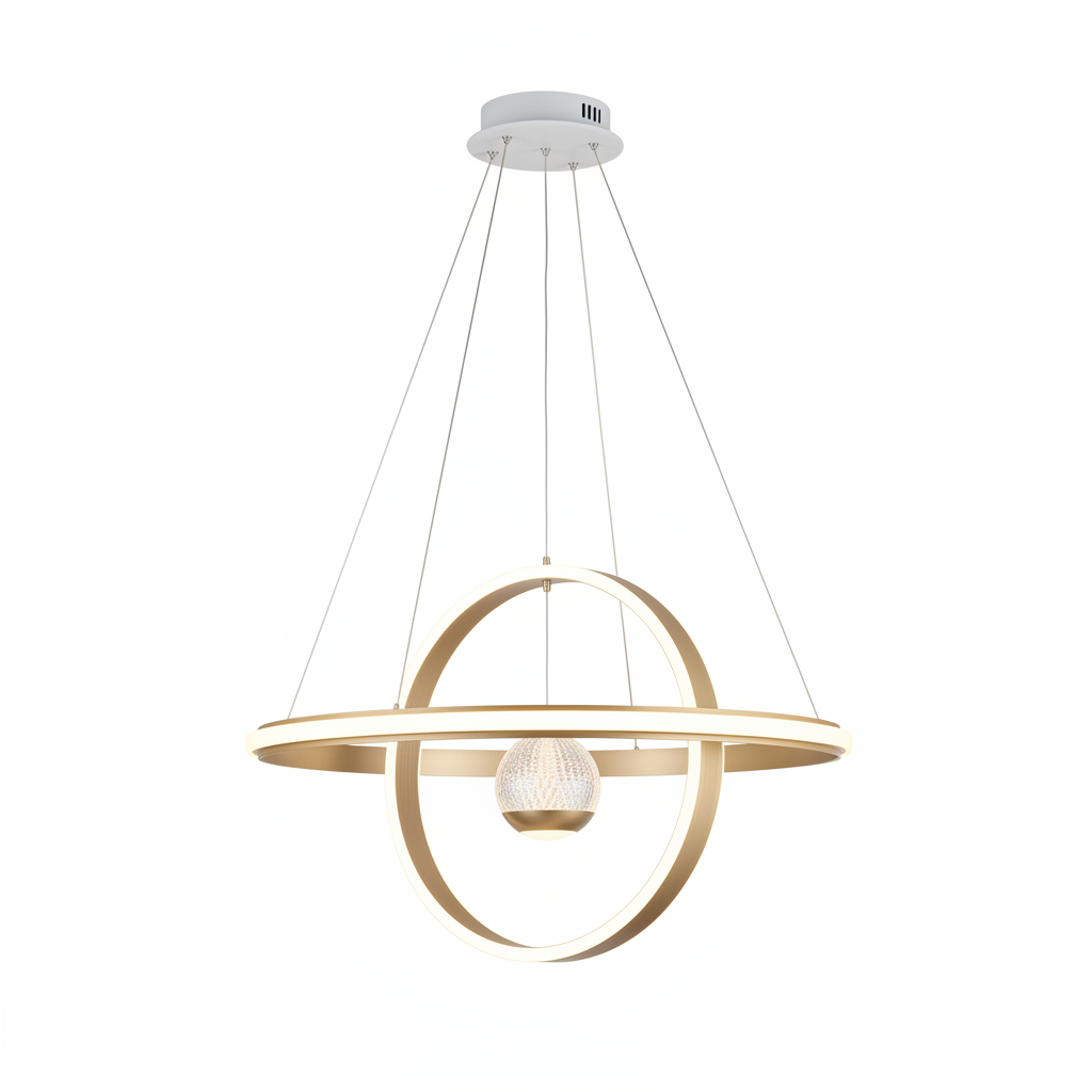 Aurora Rings Chandelier