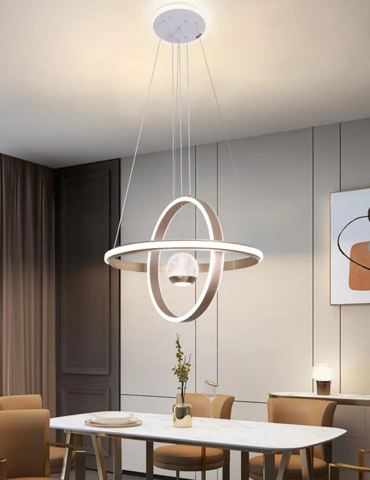 Aurora Rings Chandelier