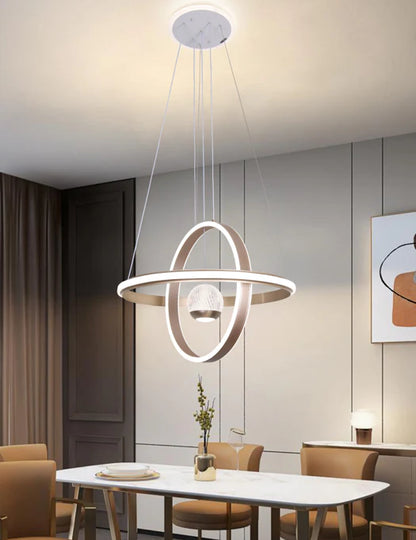Aurora Rings Chandelier