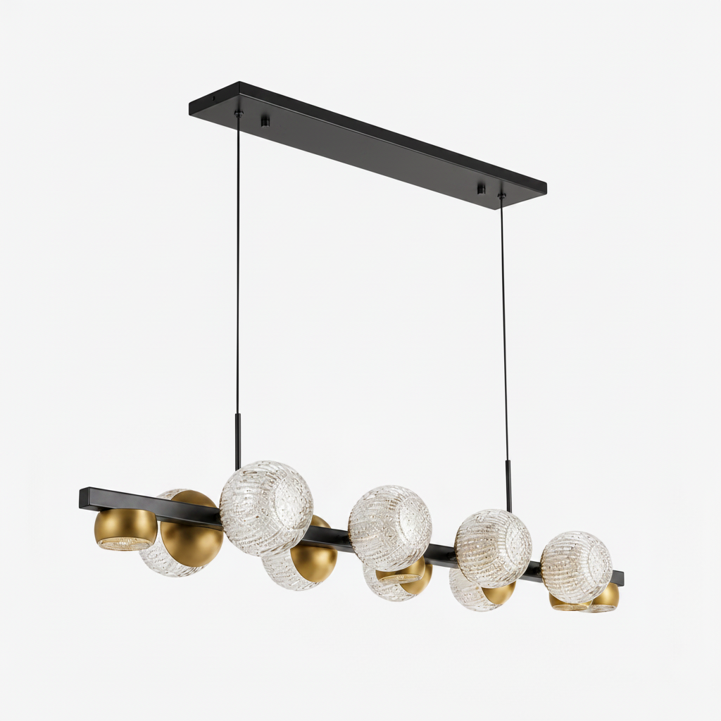 Crystal Ball Horizontal - Gold
