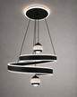 Starlit Swirl Chandelier