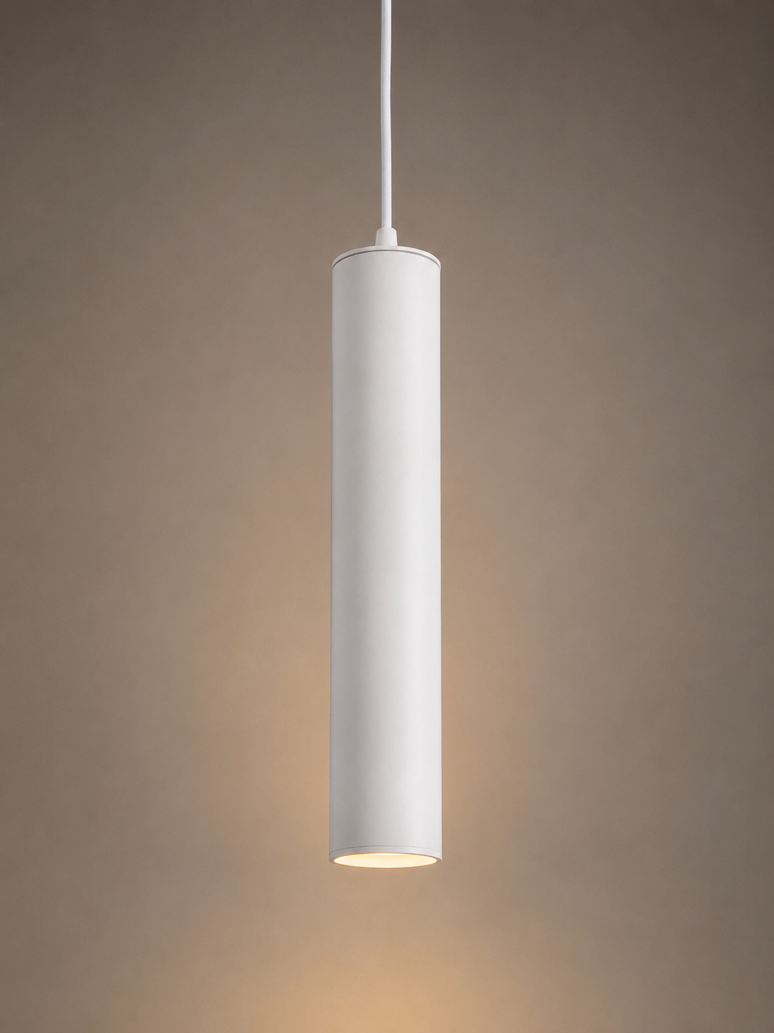 Ember Tube Pendant (White)