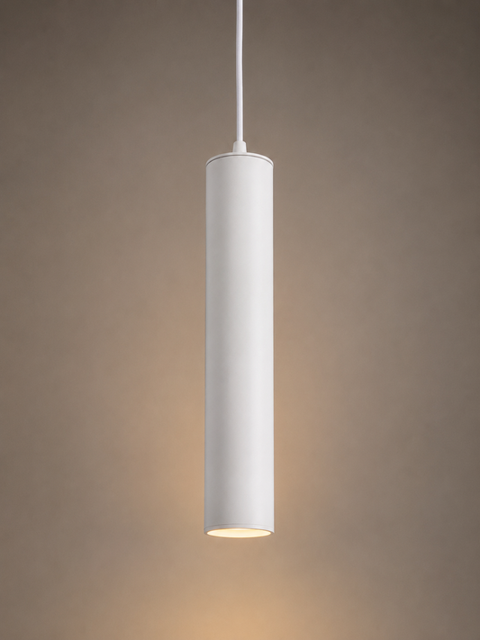 Ember Tube Pendant (White)