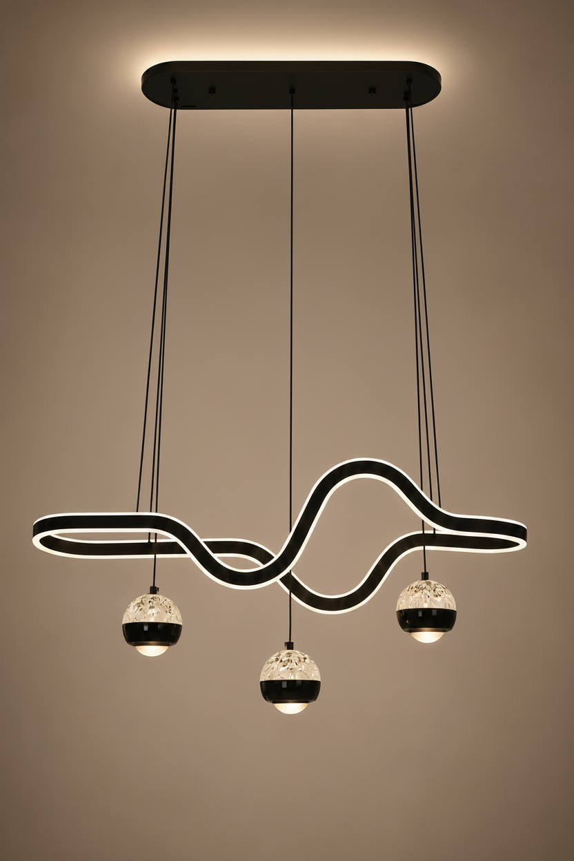 Luminous Curve Pendant
