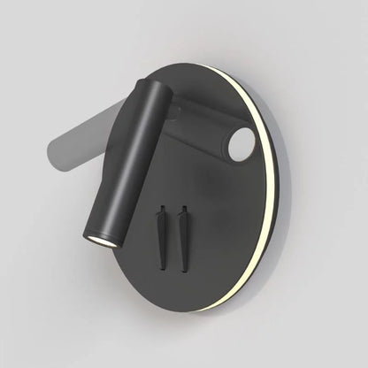 Round Spotlight - Black