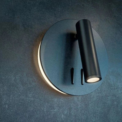 Round Spotlight - Black