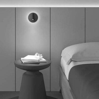 Round Spotlight - Black