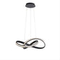 Ethereal Ribbon Led Chandelier - Black